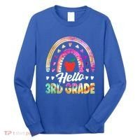 Hello Third Grade Back To School 3Rd Grade Squad Teacher Gift Long Sleeve Shirt thumb 0