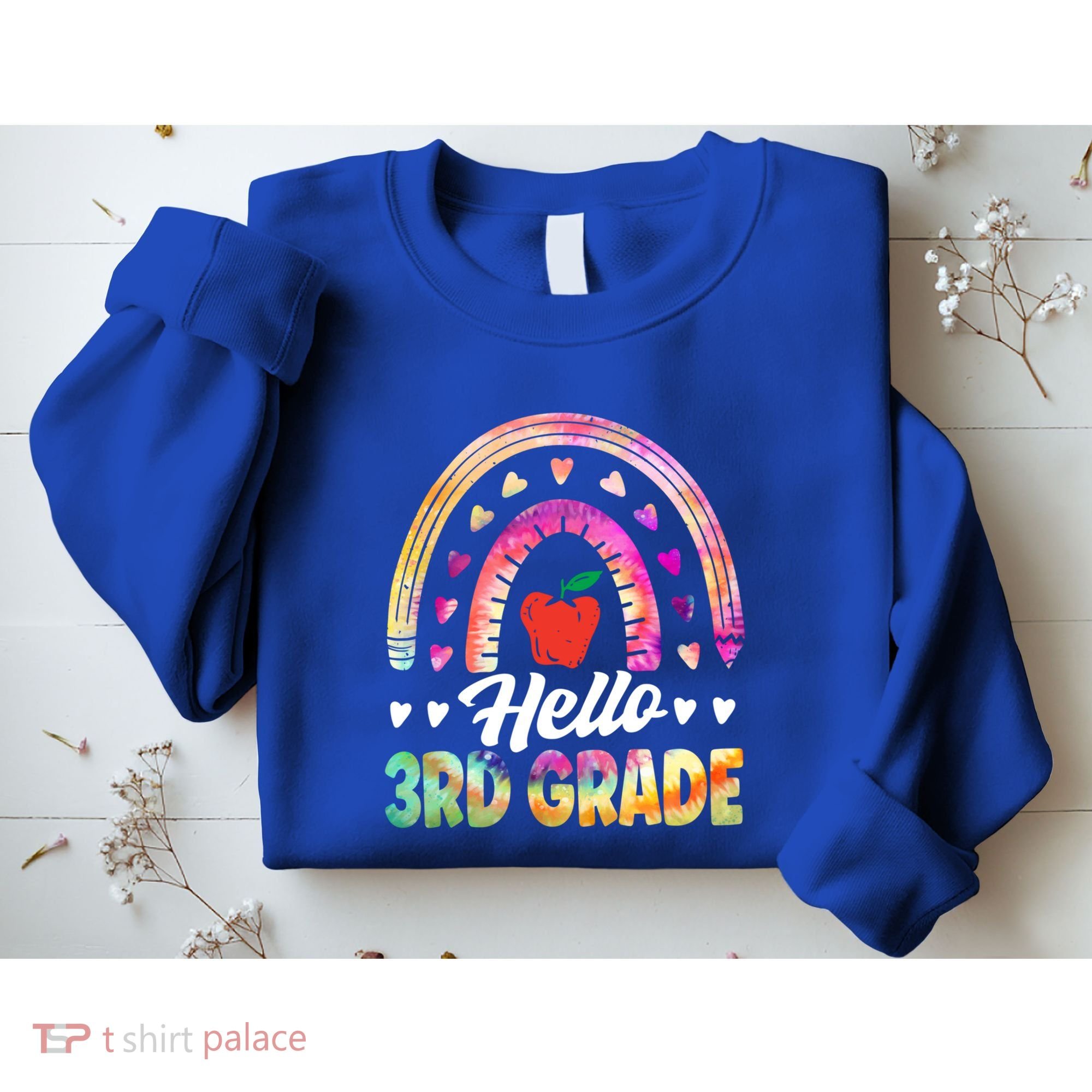 Hello Third Grade Back To School 3Rd Grade Squad Teacher Gift Sweatshirt