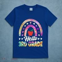 Hello Third Grade Back To School 3Rd Grade Squad Teacher Gift T-Shirt thumb 5