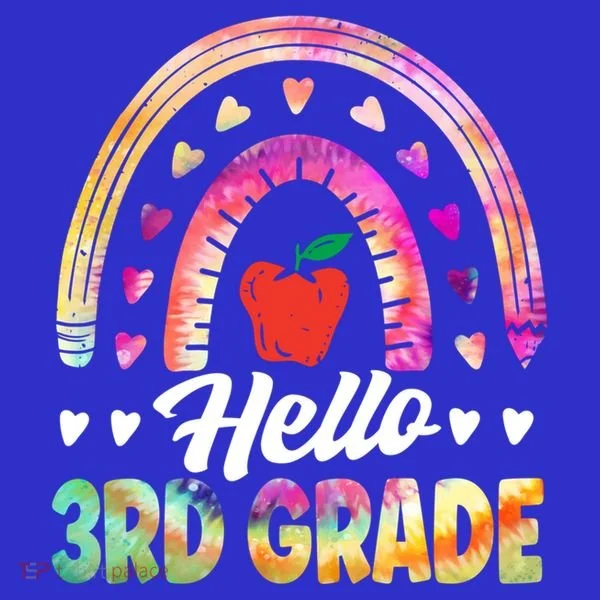 Hello Third Grade Back To School 3Rd Grade Squad Teacher Gift T-Shirt
