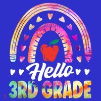 Hello Third Grade Back To School 3Rd Grade Squad Teacher Gift Coaster thumb 2