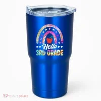 Hello Third Grade Back To School 3Rd Grade Squad Teacher Gift Tumbler thumb 0