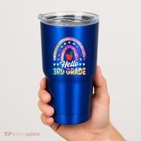 Hello Third Grade Back To School 3Rd Grade Squad Teacher Gift Tumbler thumb 2