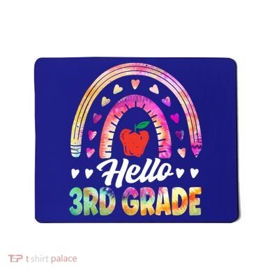 Hello Third Grade Back To School 3Rd Grade Squad Teacher Gift Mousepad