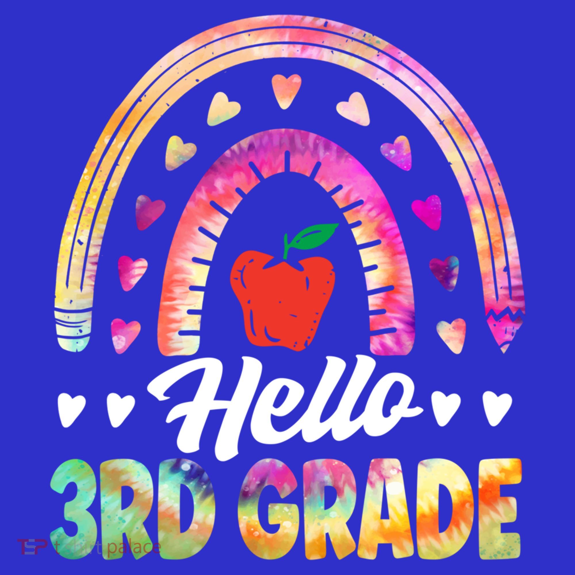 Hello Third Grade Back To School 3Rd Grade Squad Teacher Gift Baby Bodysuit