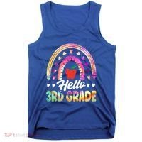 Hello Third Grade Back To School 3Rd Grade Squad Teacher Gift Tank Top thumb 0