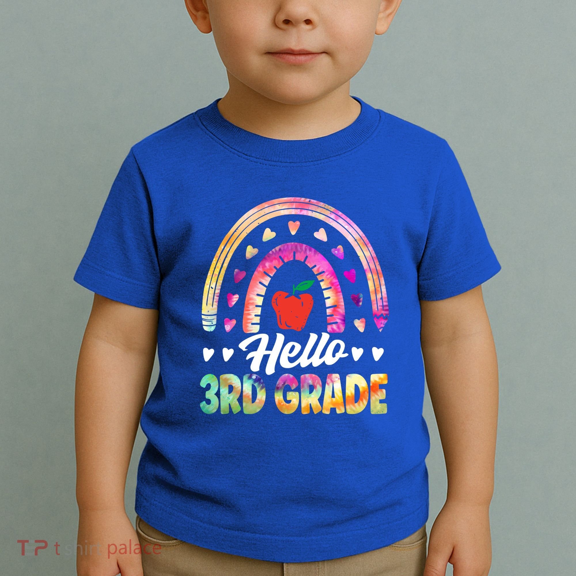 Hello Third Grade Back To School 3Rd Grade Squad Teacher Gift Toddler T-Shirt