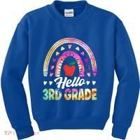 Hello Third Grade Back To School 3Rd Grade Squad Teacher Gift Kids Sweatshirt thumb 0