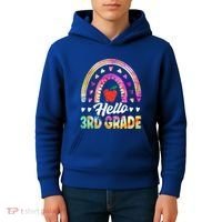 Hello Third Grade Back To School 3Rd Grade Squad Teacher Gift Kids Hoodie thumb 4
