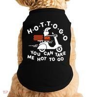 Hot To Go Pizza You Can Take Me Hot To Go Doggie Tank thumb 0