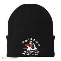 Hot To Go Pizza You Can Take Me Hot To Go Beanie thumb 0