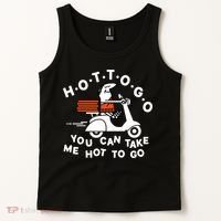 Hot To Go Pizza You Can Take Me Hot To Go Tank Top thumb 2
