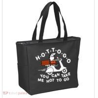 Hot To Go Pizza You Can Take Me Hot To Go Tote Bag thumb 2