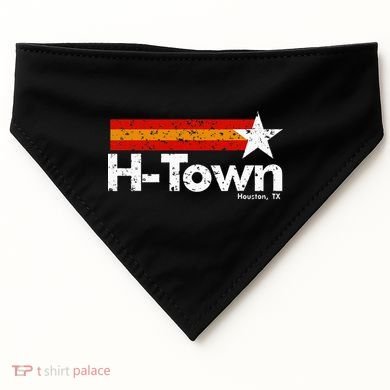 H Town Houston Texas USA-Made Doggie Bandana