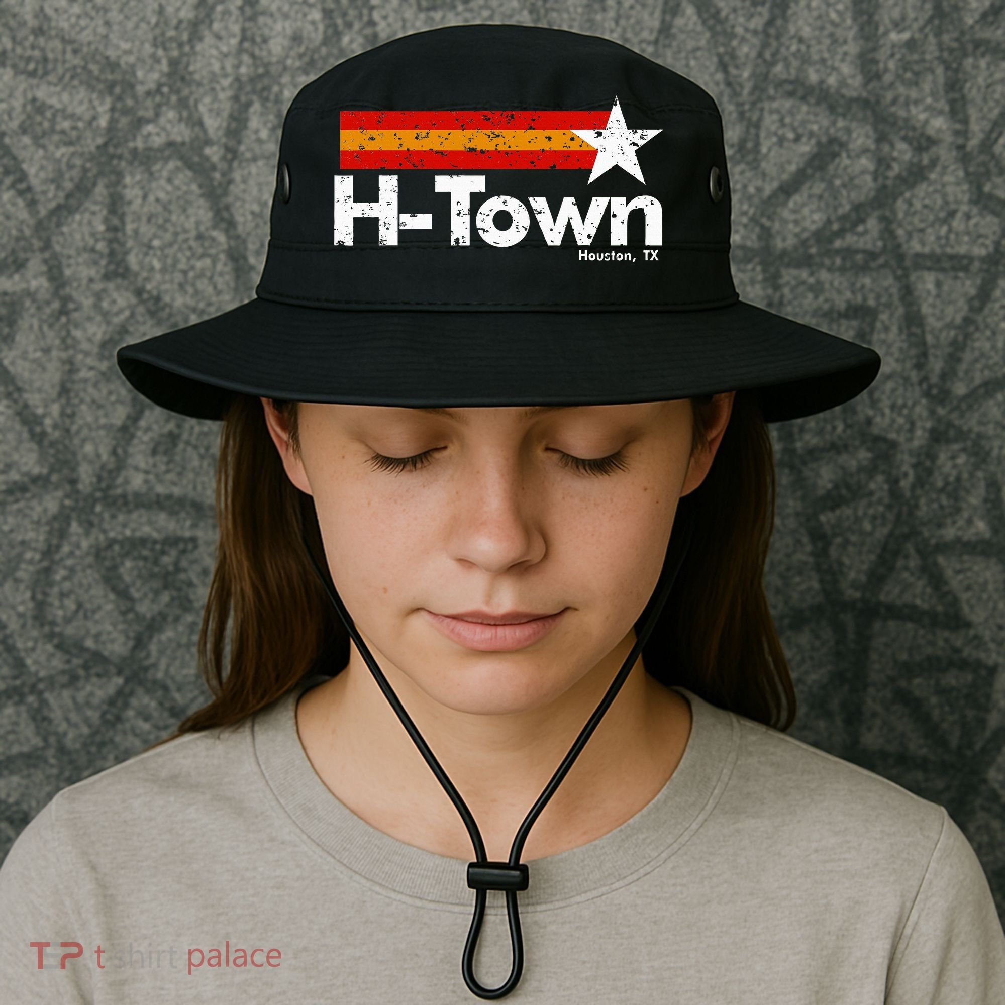 H Town Houston Texas Bucket Hat