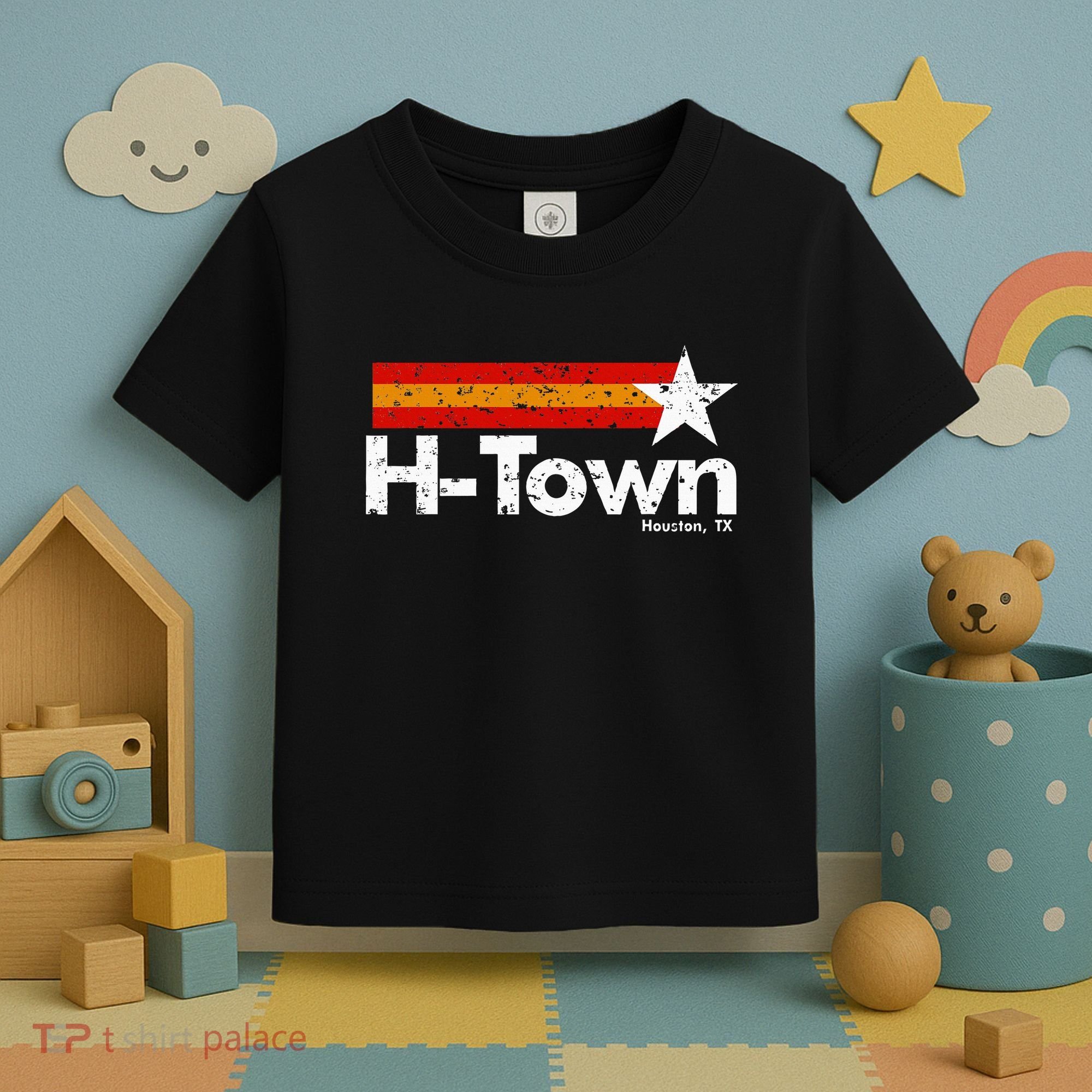H Town Houston Texas Toddler T-Shirt