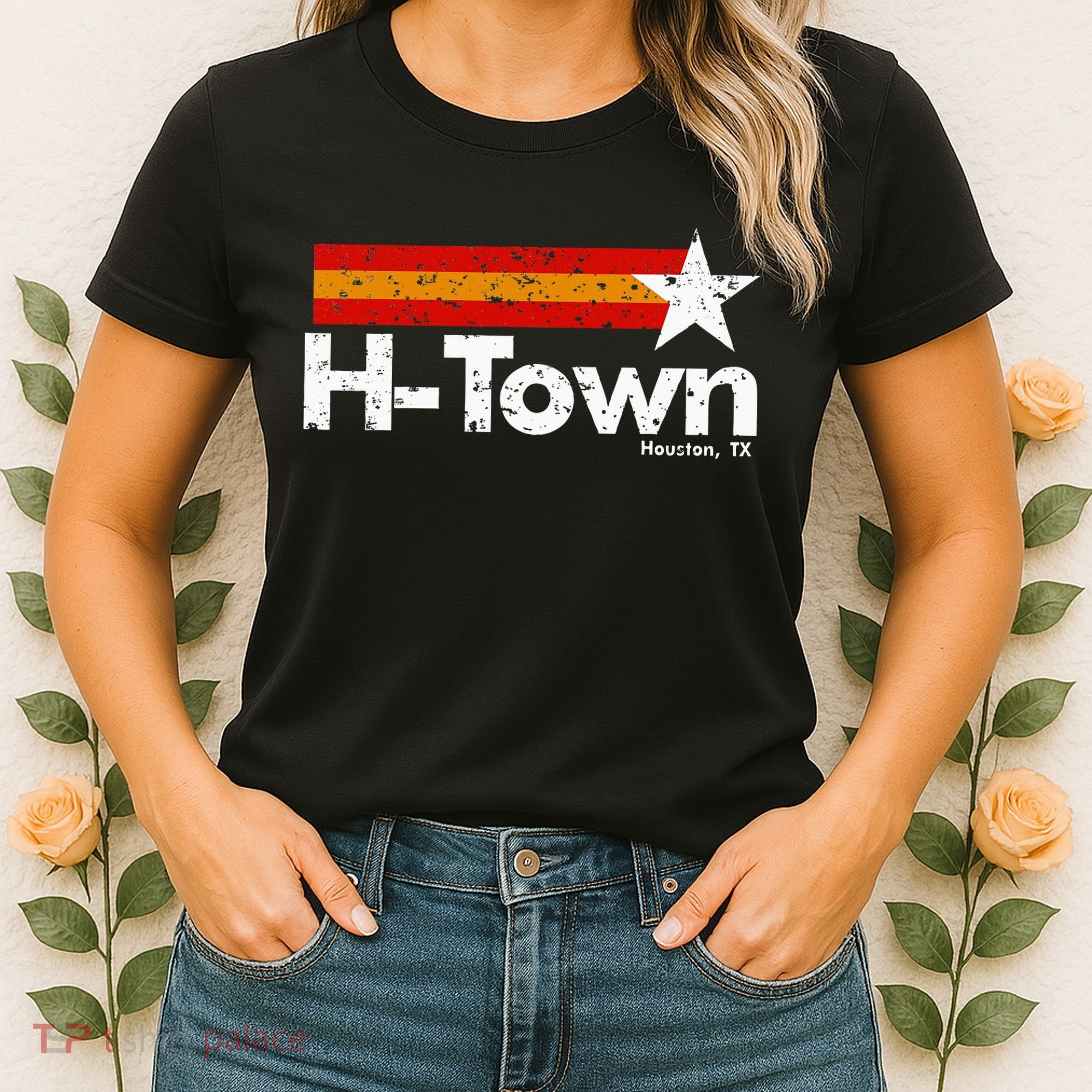 H Town Houston Texas Women's T-Shirt