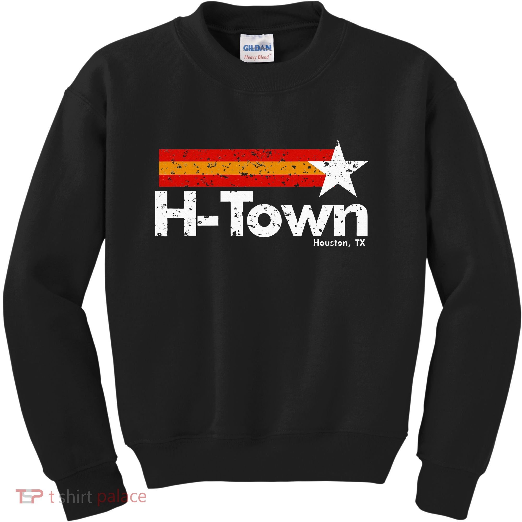 H Town Houston Texas Kids Sweatshirt