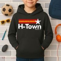 H Town Houston Texas Kids Hoodie thumb 2