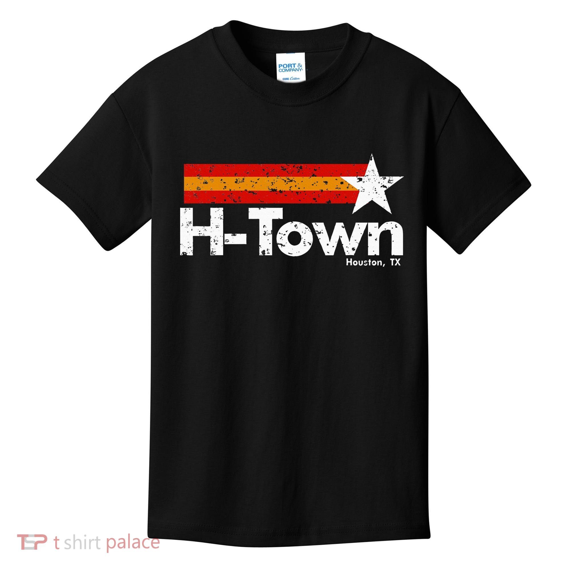 H Town Houston Texas Kids T-Shirt