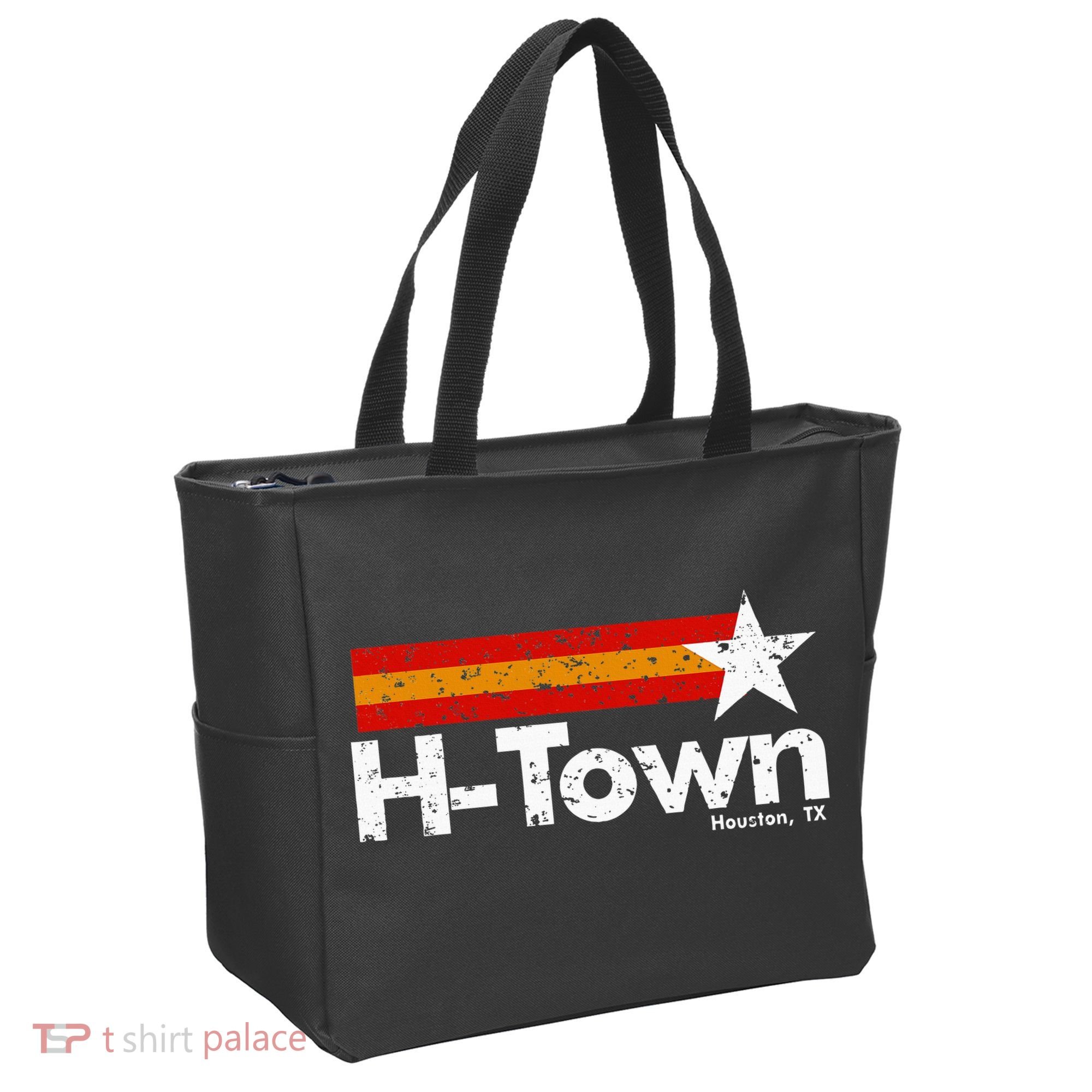 H Town Houston Texas Tote Bag