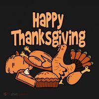 Happy Thanksgiving Holiday Festive Turkey Toddler Hoodie thumb 2