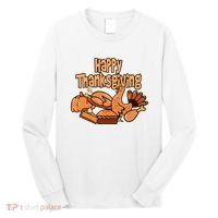 Happy Thanksgiving Holiday Festive Turkey Long Sleeve Shirt thumb 0
