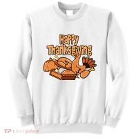 Happy Thanksgiving Holiday Festive Turkey Sweatshirt thumb 0