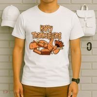 Happy Thanksgiving Holiday Festive Turkey T-Shirt thumb 6