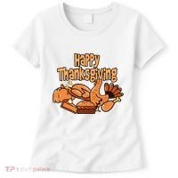Happy Thanksgiving Holiday Festive Turkey Women's T-Shirt thumb 0