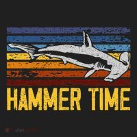 Hammer Time Hammerhead Shark Marine Biology Animal Women's Sweatshirt thumb 2