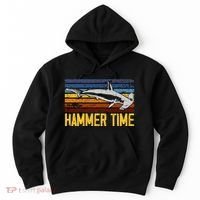 Hammer Time Hammerhead Shark Marine Biology Animal Hoodie thumb 0