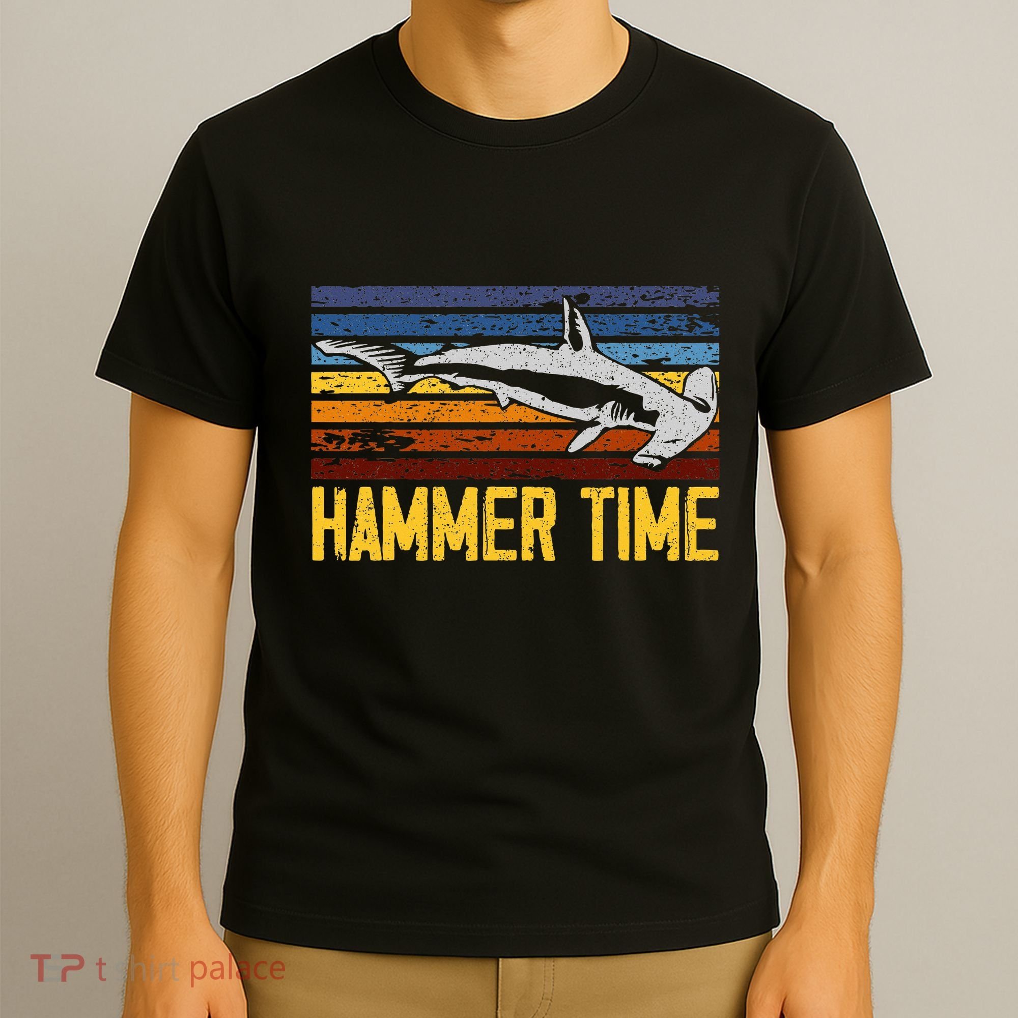 Hammer Time Hammerhead Shark Marine Biology Animal T-Shirt