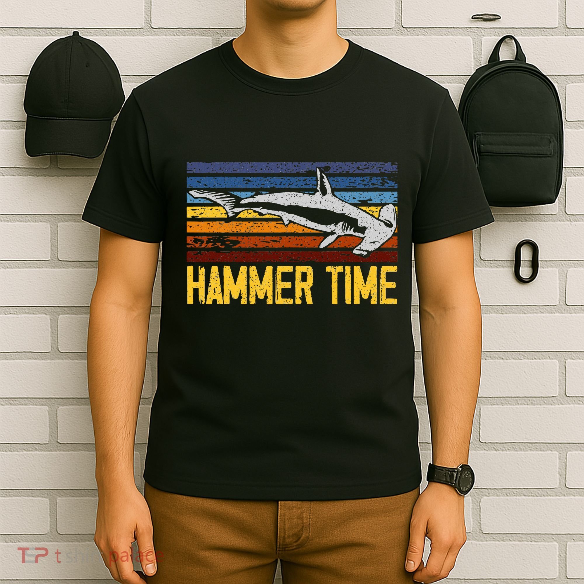 Hammer Time Hammerhead Shark Marine Biology Animal T-Shirt