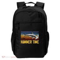 Hammer Time Hammerhead Shark Marine Biology Animal Backpack thumb 0