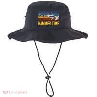 Hammer Time Hammerhead Shark Marine Biology Animal Bucket Hat thumb 0