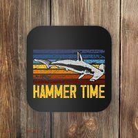 Hammer Time Hammerhead Shark Marine Biology Animal Coaster thumb 0