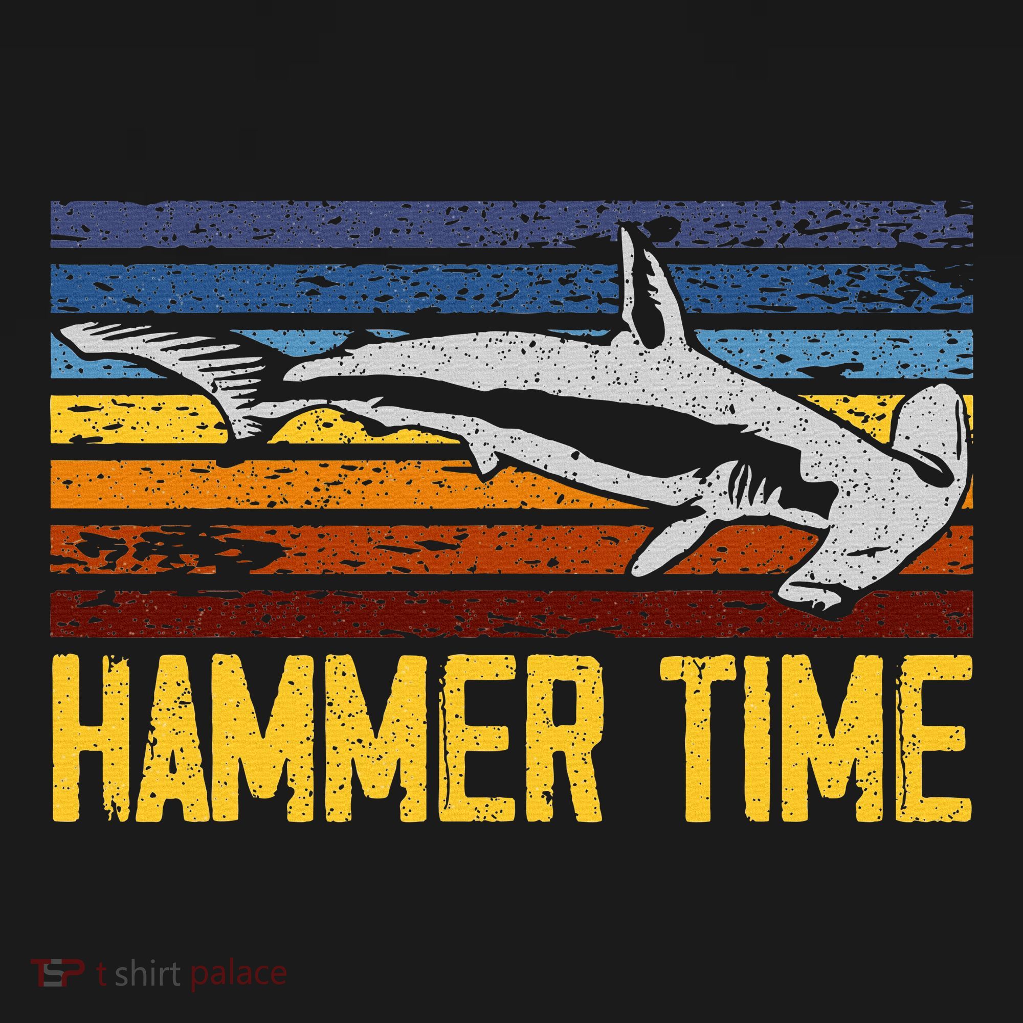 Hammer Time Hammerhead Shark Marine Biology Animal Women's Hoodie