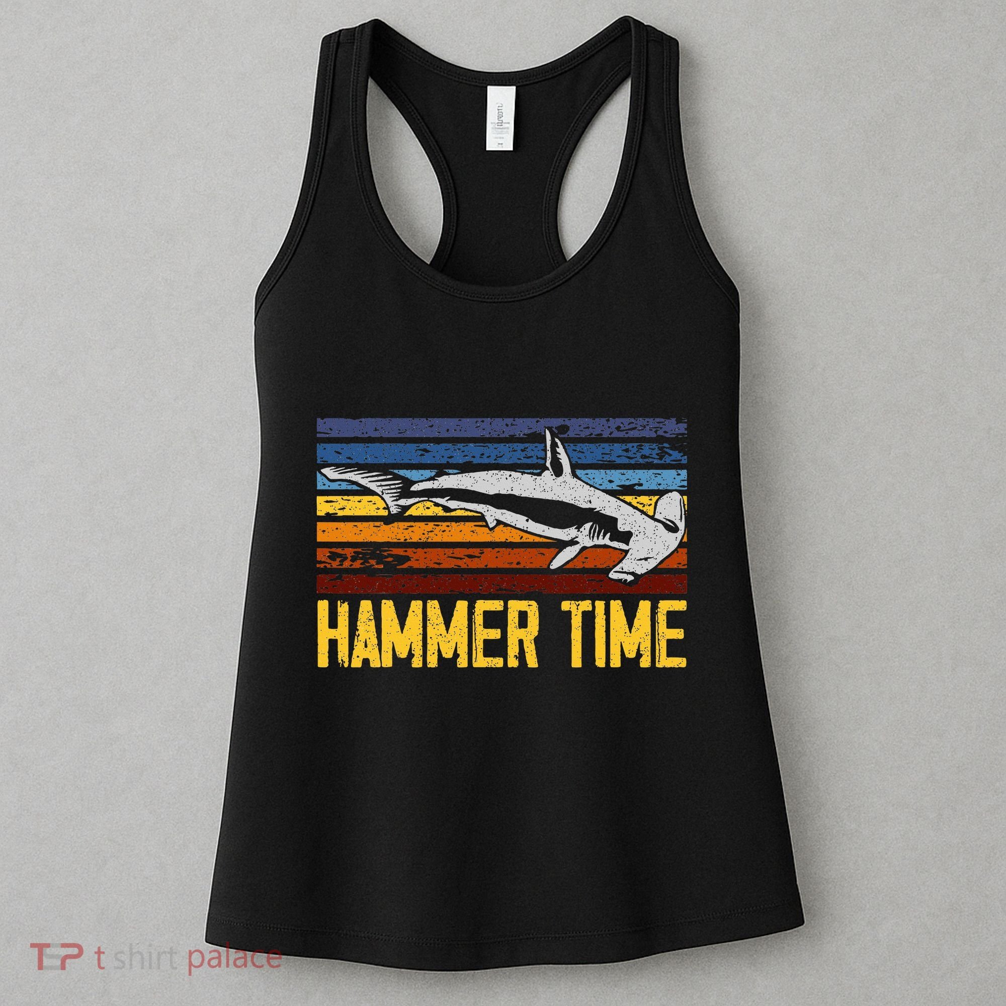 Hammer Time Hammerhead Shark Marine Biology Animal Women's Tank Top