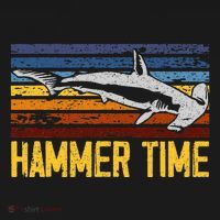 Hammer Time Hammerhead Shark Marine Biology Animal Baby Bodysuit thumb 2