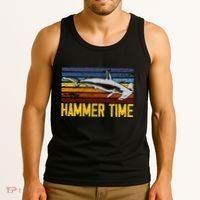 Hammer Time Hammerhead Shark Marine Biology Animal Tank Top thumb 3