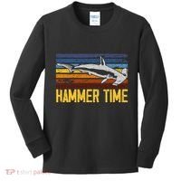 Hammer Time Hammerhead Shark Marine Biology Animal Kids Long Sleeve Shirt thumb 0