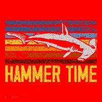 Hammer Time Hammerhead Shark Marine Biology Animal Santa Hat thumb 1