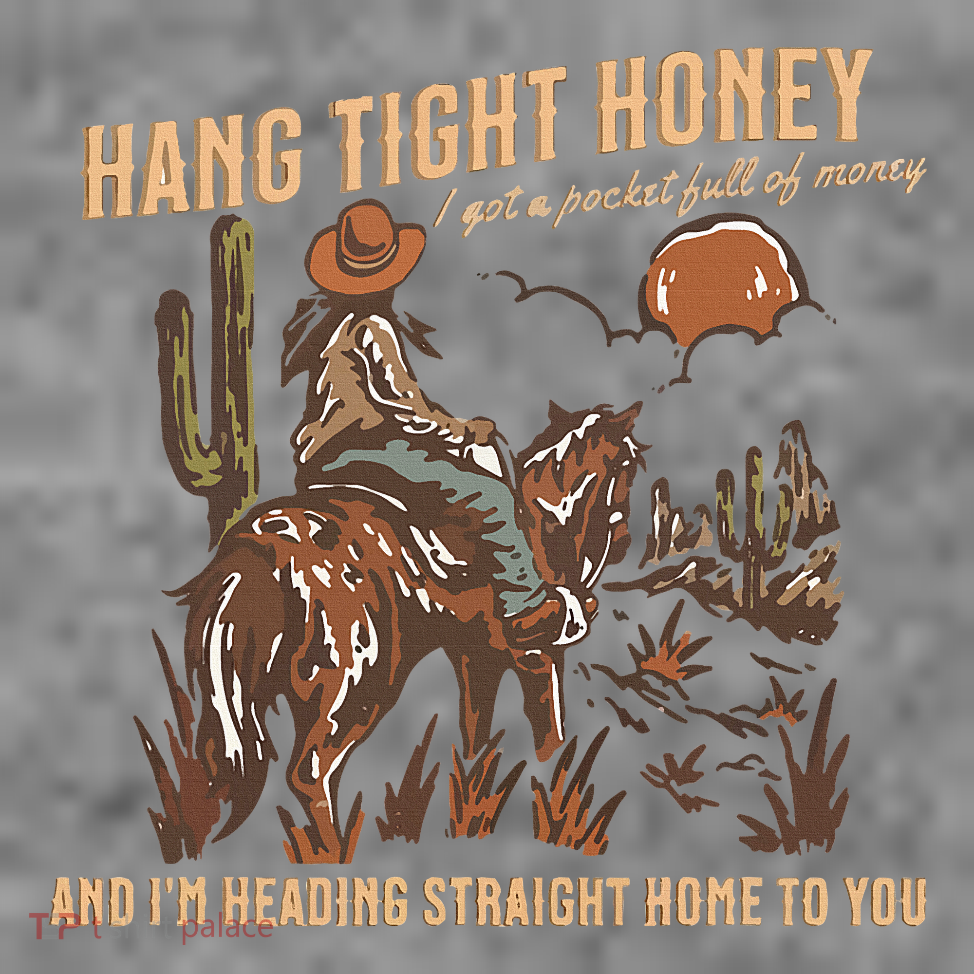 Hang Tight Honey Toddler Hoodie