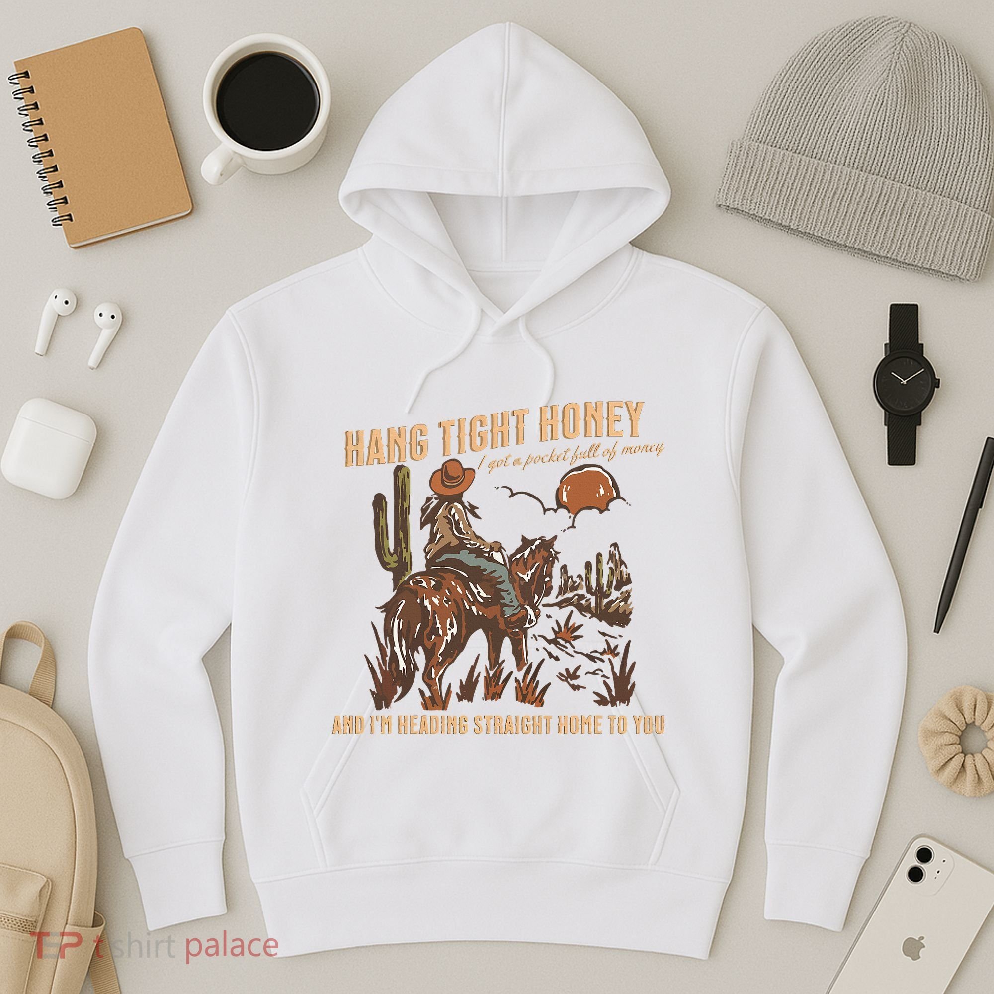 Hang Tight Honey Hoodie