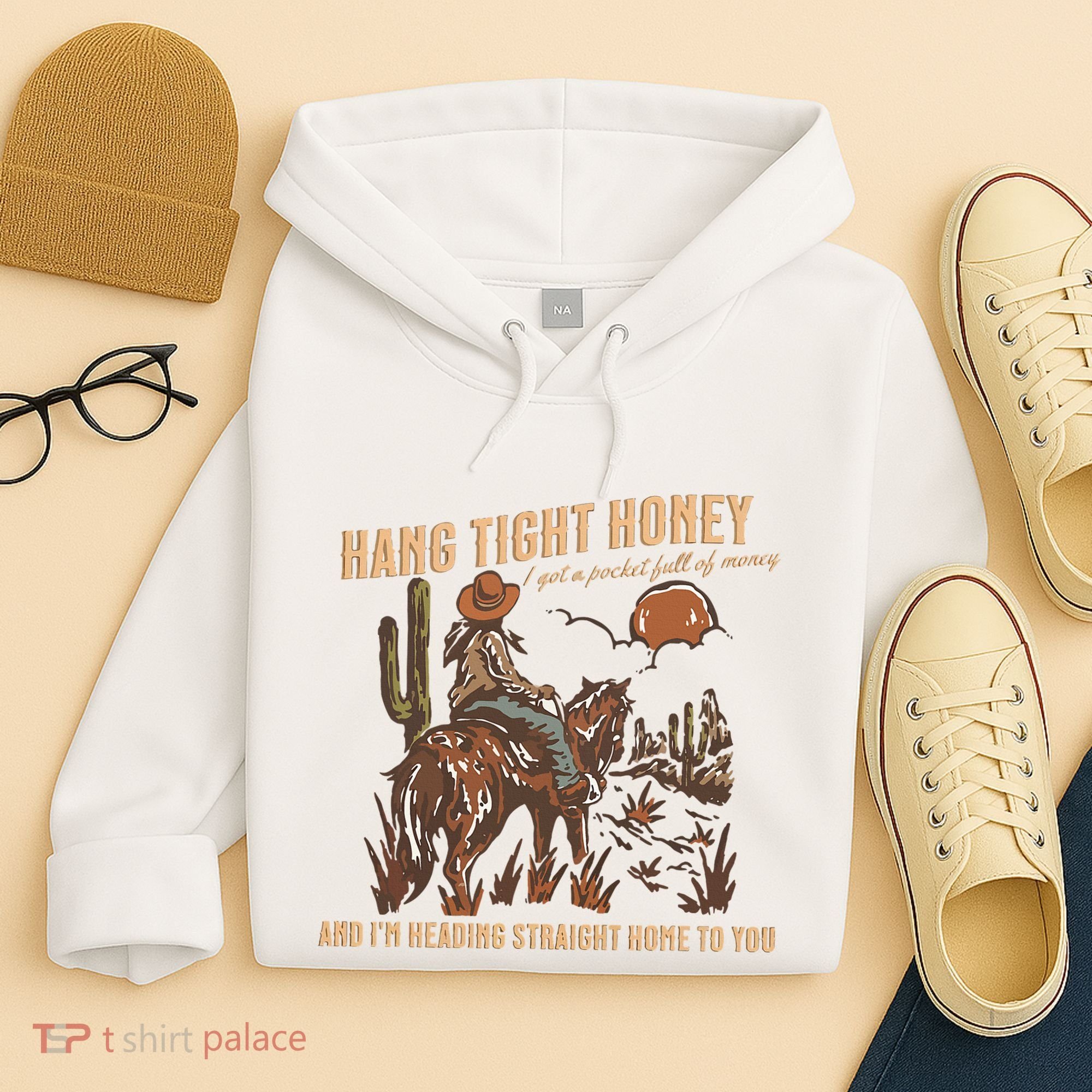 Hang Tight Honey Hoodie