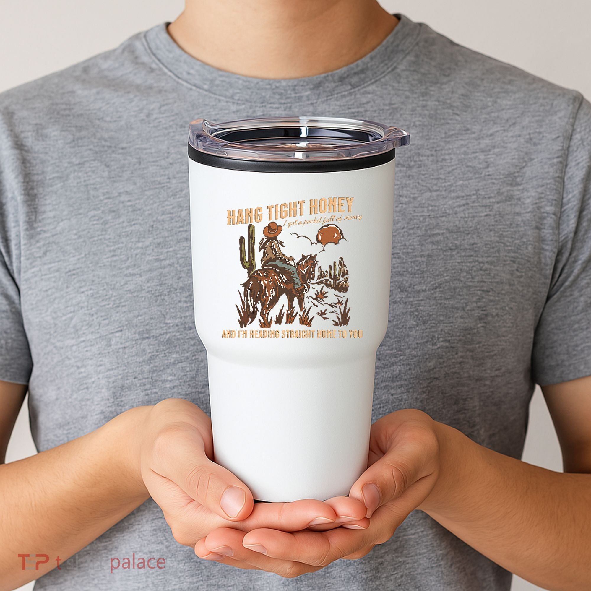 Hang Tight Honey Tumbler