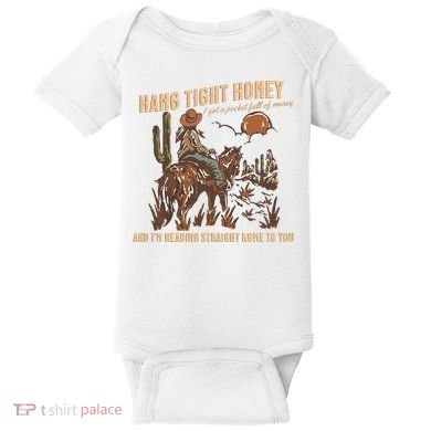 Hang Tight Honey Baby Bodysuit