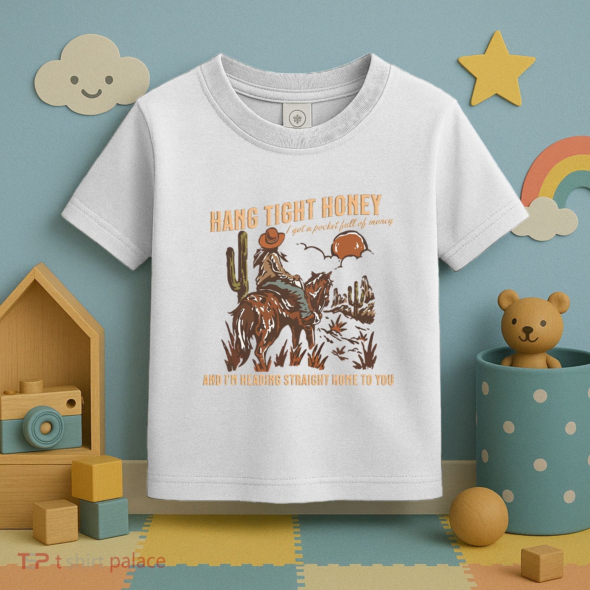 Hang Tight Honey Toddler T-Shirt