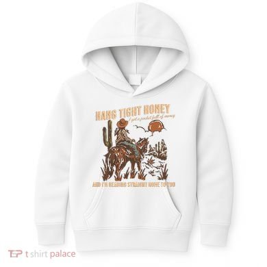 Hang Tight Honey Kids Hoodie